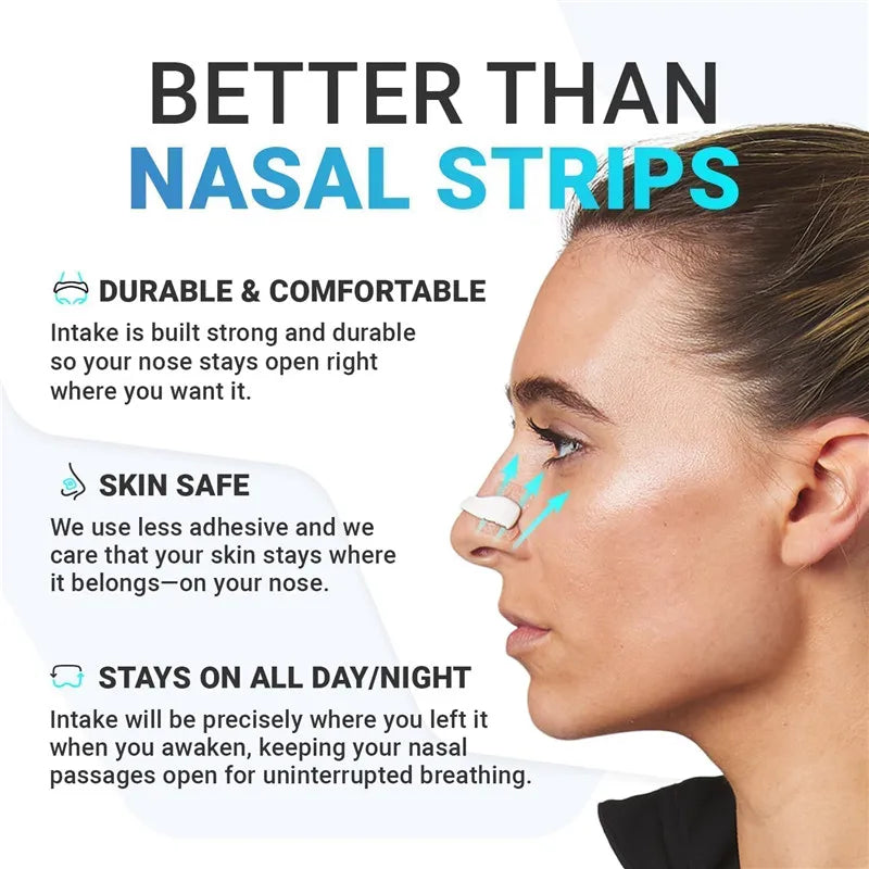 Magnetic Nasal Breathing
Better for sleep, exercise and daily life!