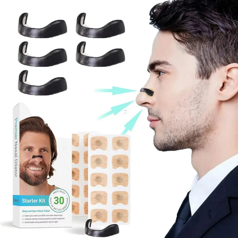 Magnetic Nasal Breathing
Better for sleep, exercise and daily life!