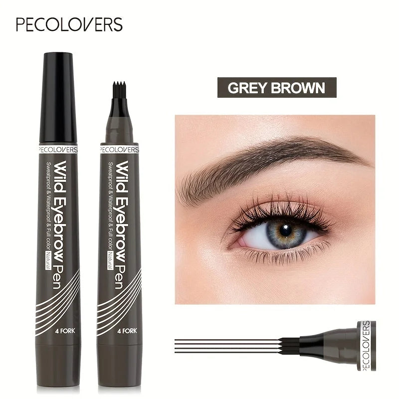 6 Colour Eyebrow Pen (Waterproof)