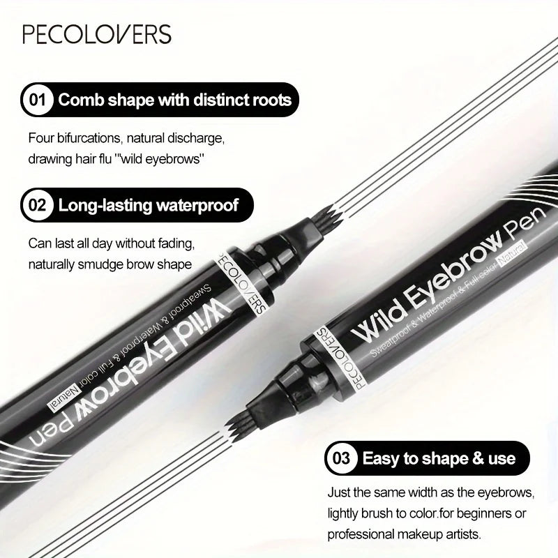6 Colour Eyebrow Pen (Waterproof)