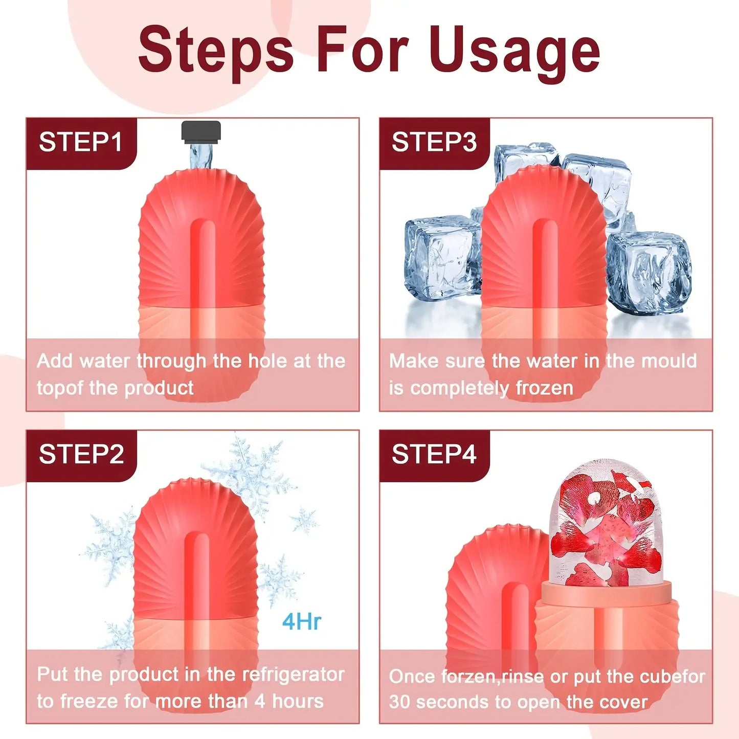 Ice Face Roller, Steel Facial Facial & Tool Face Massage Skincare