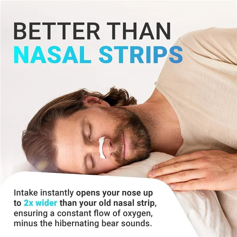 Magnetic Nasal Breathing
Better for sleep, exercise and daily life!