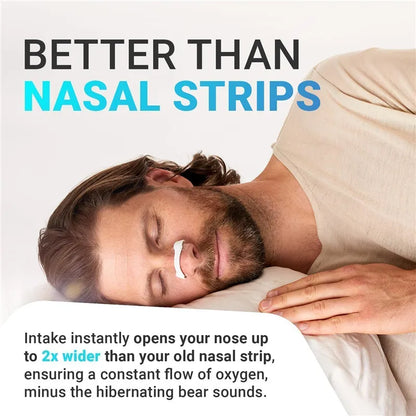 Magnetic Nasal Breathing
Better for sleep, exercise and daily life!
