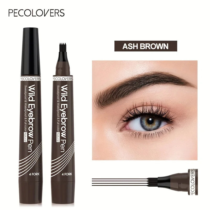 6 Colour Eyebrow Pen (Waterproof)