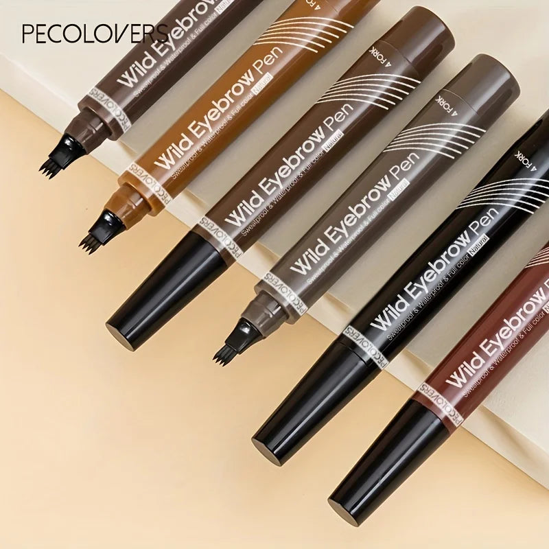 6 Colour Eyebrow Pen (Waterproof)